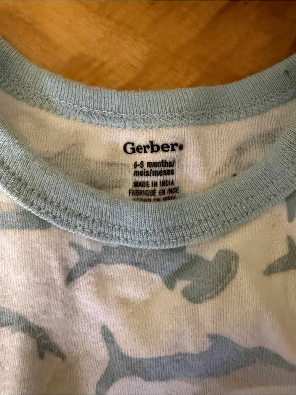 Baby Jumpsuit Bundle 6-9M Blue Boy Sharks Tractor Farm